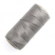 Linhasita waxed thread spool for micro macramé 0.5 mm - Grey (208) x335m|raw }}