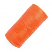 Linhasita waxed thread spool for micro macramé 0.5 mm - Orange (387) x335m