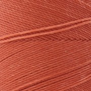 Linhasita waxed thread spool for micro macramé 0.5 mm - Terracotta (35) x335m
