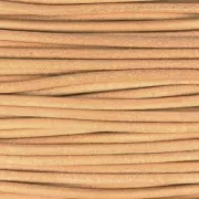 European Leather cord 2mm Natural x1m