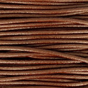 European Leather cord 2mm Brown x1m