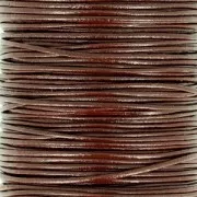 European Leather cord 1mm Brown x1m