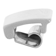 Clasps 5 mm for stone chain - fine silver plating x 1|raw }}