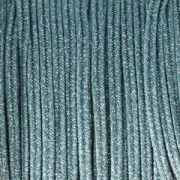 Brillant metal soutache braid Made in Italy 3.5 mm Blue Grey / Silver x1m