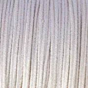 Brillant metal soutache braid Made in Italy 3.5 mm Light Pink / Silver x1m