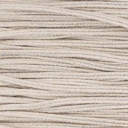 Brillant metal soutache braid Made in Italy 3.5 mm Beige / Gold x1m