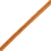 Soutache Moonlight Braid Made in Italy 3.5 mm Terracotta / Violet x1m|raw }}