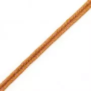 Soutache Moonlight Braid Made in Italy 3.5 mm Terracotta / Violet x1m