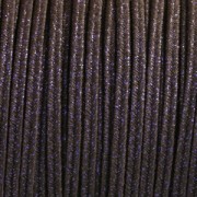 Moonlight soutache Braid Made in Italy 3.5 mm Brown / Blue x1m