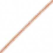 Shiri métal Braid Made in Italy 4 mm Old Pink x1m|raw }}
