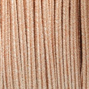 Shiri métal Braid Made in Italy 4 mm Old Pink x1m