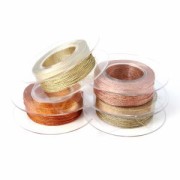 Sorrento thread reel made in Italy 0,6 mm Old Gold x50m