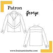 Sewing pattern Louis Antoinette blouse George|raw }}