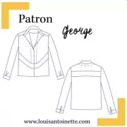 Sewing pattern Louis Antoinette blouse George