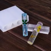 Silicone mold to make resin pendants 40 mm Square/Round/triangle x1