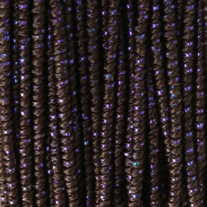 Bliss Moonlight thread reel made in Italy 1 mm Brown/Mauve x30m