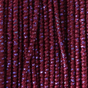 Bobine de fil Bliss Moonlight fabrication italienne 1 mm Bordeaux/Mauve x30m