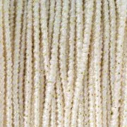 Bliss Elastico thread reel made in Italy 1 mm Cream/Gold x30m