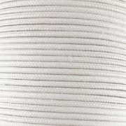 Braided silk thread 1,50 mm White x1m