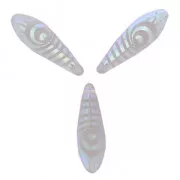 Dagger 5x16mm Light Amethyst Opal Laser Eye x25