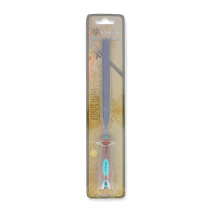 File with an ergonomic handle 12 cm - jewelry tooling