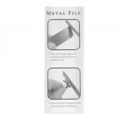 File with an ergonomic handle 12 cm - jewelry tooling