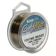 Copper soft Craft Wire 1,02 mm Vintag Bronze x 6.3m