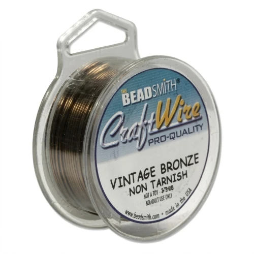 Copper soft Craft Wire 1,02 mm Vintag Bronze x 6.3m