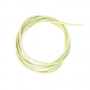 Metallic cord Mokuba 2 mm - Light Green golden thread x1m|raw }}