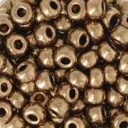 Miyuki 6/0 Seed beads 457 - Dark Bronze Metallic x8g