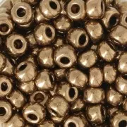 Miyuki 6/0 Seed beads 457 - Dark Bronze Metallic x8g