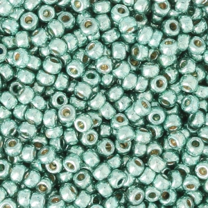 Seed beads Miyuki Duracoat 11/0 4216 - Galvanized Sea Foam x8g