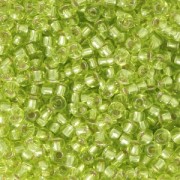 Miyuki Seed beads 11/0 14 - Chartreuse Silver Lined x8g|raw }}