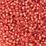 Miyuki Seed beads Duracoat 15/0 4244 - Dyed Persimmon Silver Lined x8g|raw }}