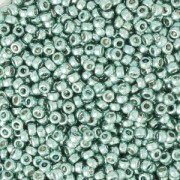 Seed beads Miyuki Duracoat 15/0 4216 - Galvanized Sea Foam x8g
