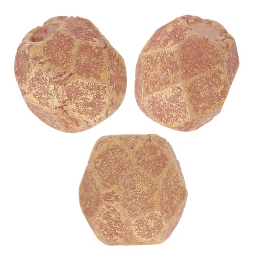 Faceted beads 3mm Pacifica Macadamia x50