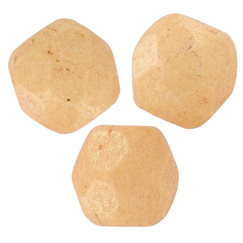 Faceted beads 3mm Pacifica Ginger x50