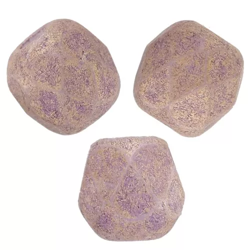 Faceted beads 3mm Pacifica Fig x50