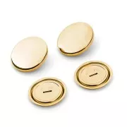 5 Bouttons to decorate 19 mm for customization