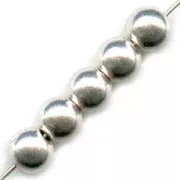 balls 4mm Antique Silver Plating x20