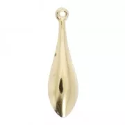 Thin drop pendant 22,5 mm - Gold-filled x1