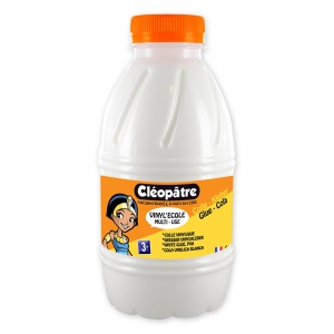 Cléopâtre Vinyl'école glue for Slime and manual activities x500g