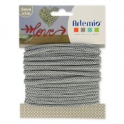 Knitting yarn for customization 5 mm - Grey x5m