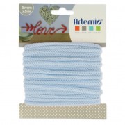 Knitting yarn for customization 5 mm - Pastel Blue x5m
