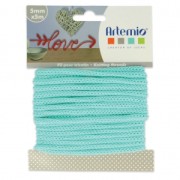 Knitting yarn for customization 5 mm - Pastel Green x5m