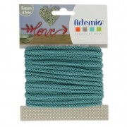 Knitting yarn for customization 5 mm - Green Turquoise x5m|raw }}