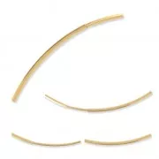 Clasp for 1mm cable and wire Gold Tone x1