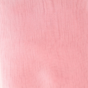 Organza fabric for Lunéville embroidery and clothes creation Pink x10cm
