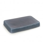 Glycerin soap bar for DIY soap creation - Grey x100g|raw }}