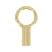 Terminators for 1mm cord Gold filled x4|raw }}